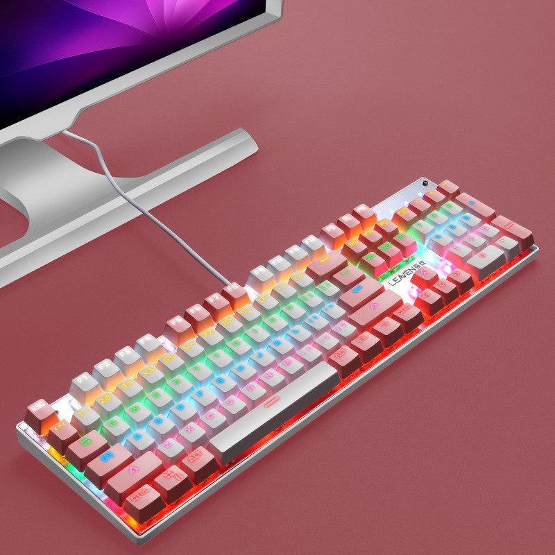 Luminous Punk Keyboard USB Wired Computer Gaming Keyboard - Image 6