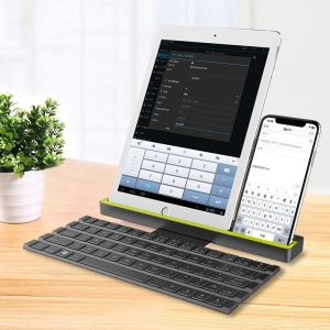 Outdoor Office Portable Folding Wireless Reel Keyboard