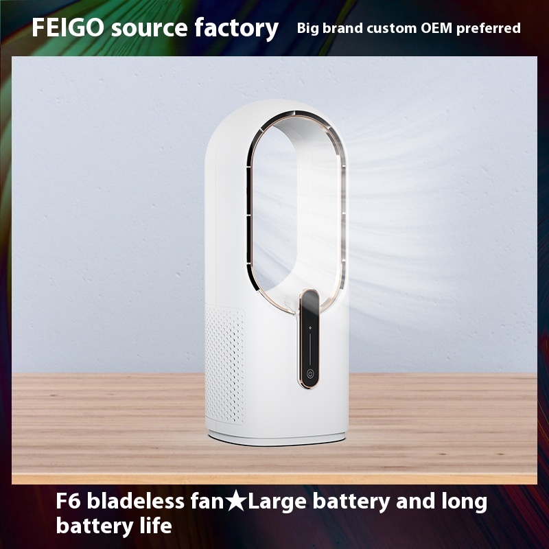 Air Purification Bladeless Fan Spray Humidification Refrigeration Mist Fan - Image 6