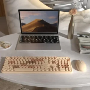 Hybirdmarket - Colorful Wireless Keyboard And Mouse Combo